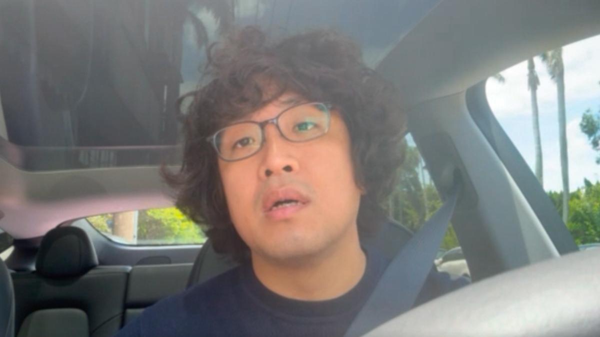 沈伯洋出面回應父親對岸經商一事。（圖／沈柏洋辦公室提供）