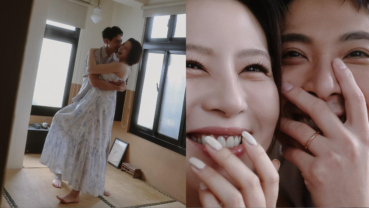 劉品言、連晨翔共同出演影集《舊金山美容院》，兩人在劇組期間開始熟絡。（圖／翻攝自劉品言臉書）