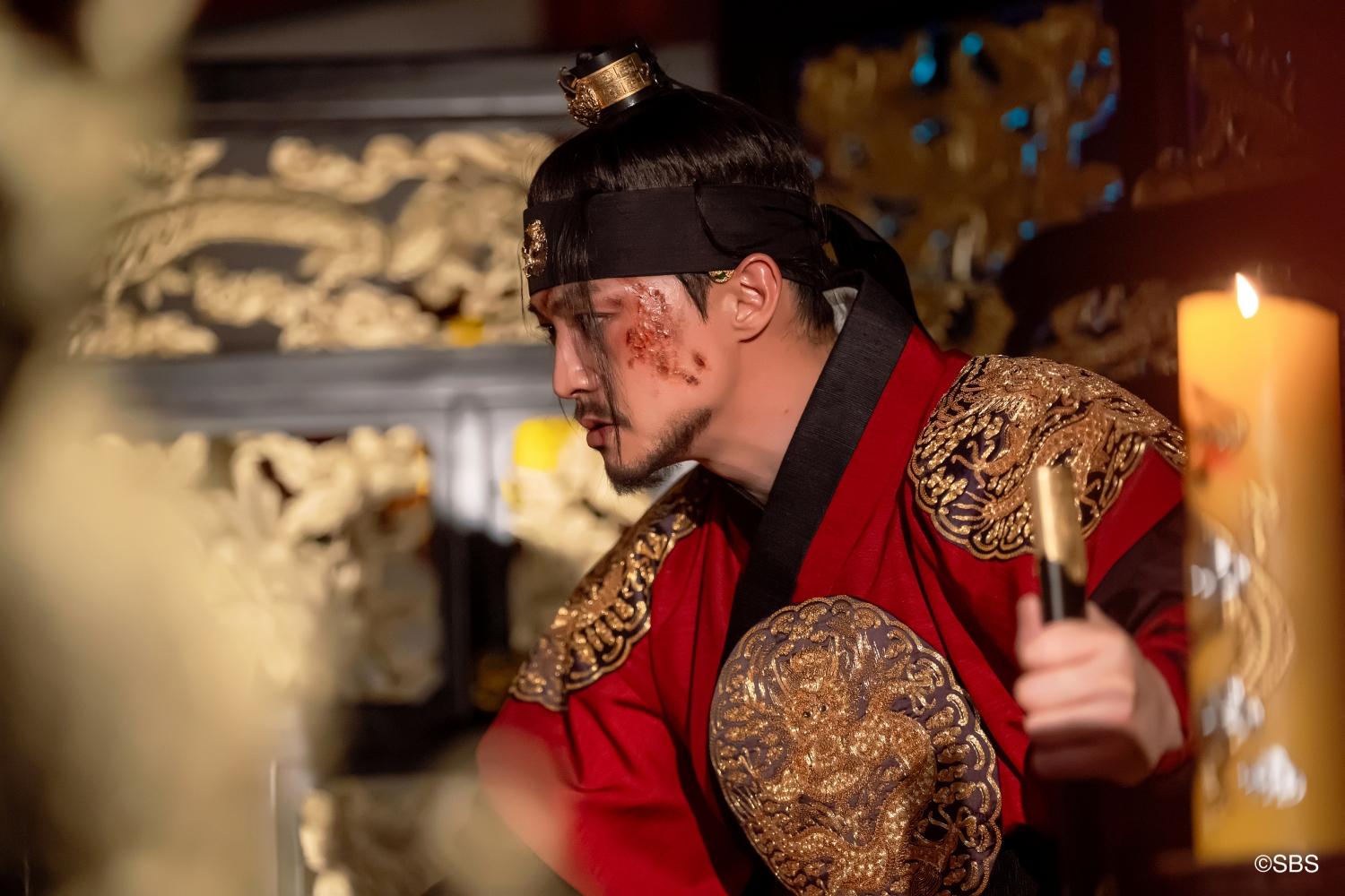 金智勳一人分飾兩角，被八尺鬼附身的演技大受好評。（圖／Hami Video提供）