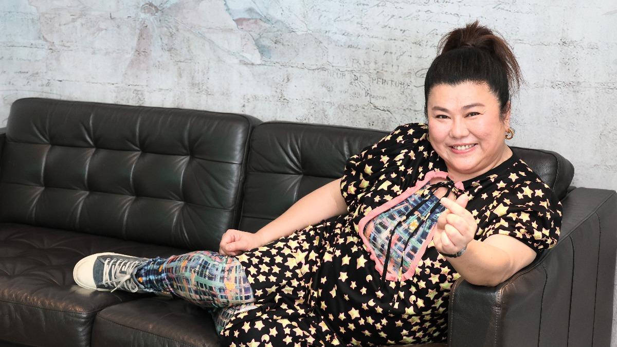 林美秀入圍金曲歌后。（圖／張哲鳴攝）