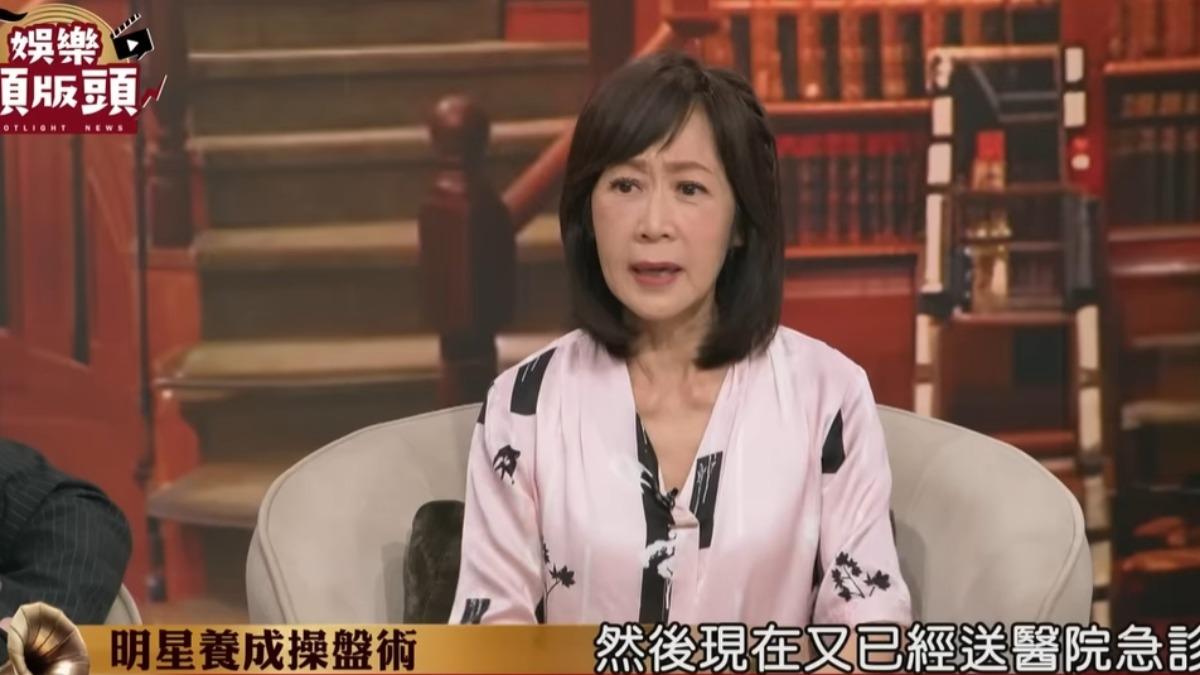 資深媒體人粘嫦鈺分享帶資深藝人的經驗。（圖／翻攝娛樂頭版頭YouTube）