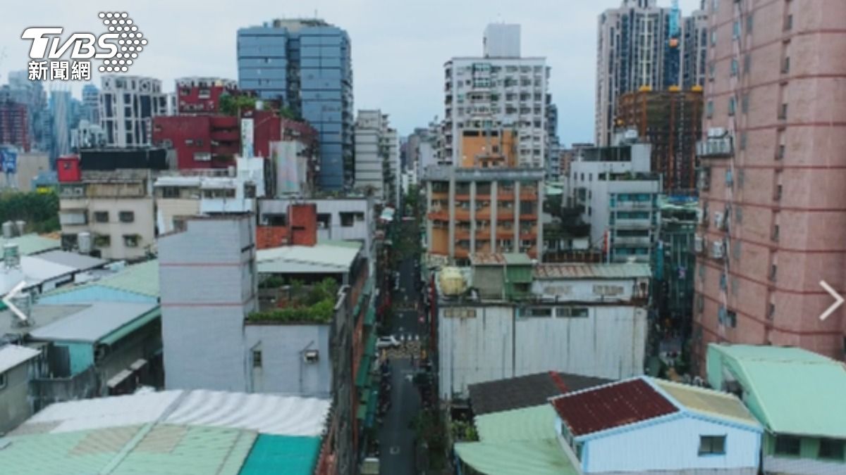 不耐震危樓示意圖（圖／全球華文永續報導獎提供）
