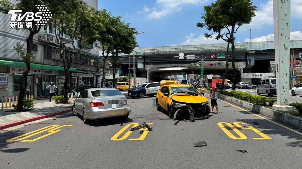 肇事現場。（圖／TVBS）