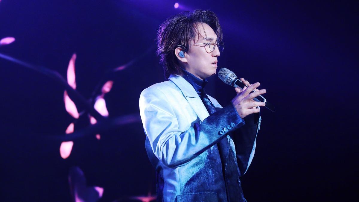 林志炫無緣參加恩師追思音樂會，透過VCR致哀。（圖／翻攝自林志炫微博）