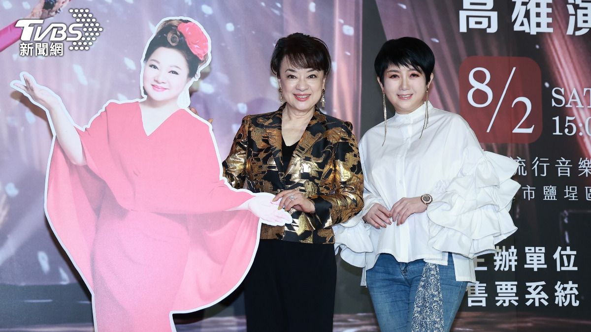 白冰冰（左起）、翁倩玉以及周思潔被封為「旅日三鼻祖」。（圖／黃城碩攝）