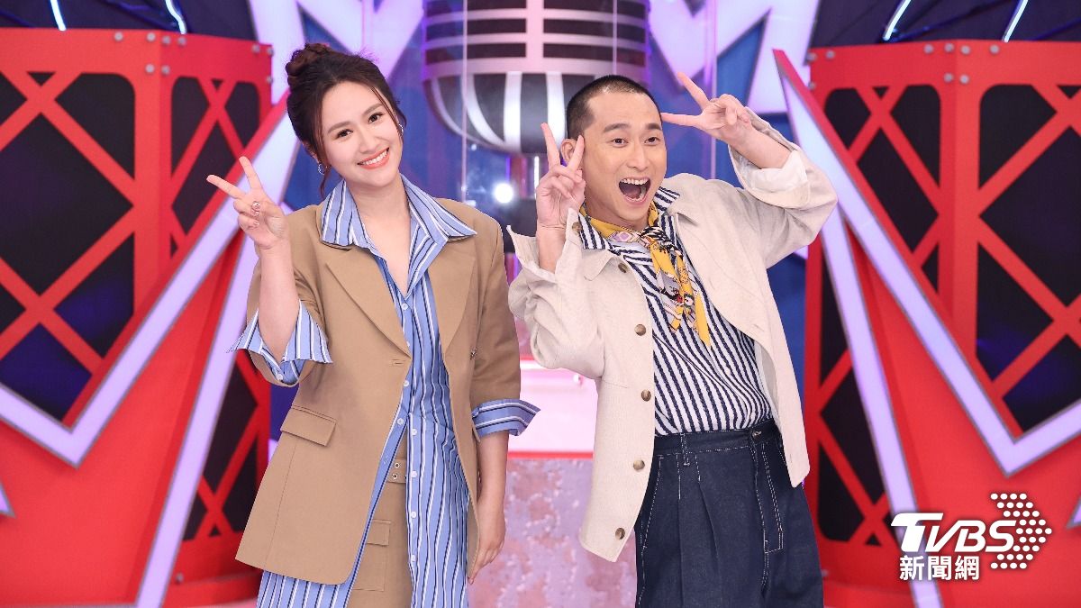 吳姍儒和浩子出席記者會。（圖／張哲鳴攝）