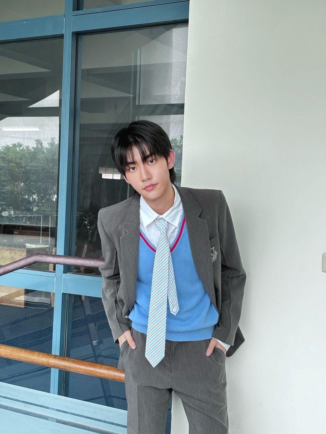 陳加樂在《慶祝》飾演天心兒子。(圖/寬想娛樂提供)