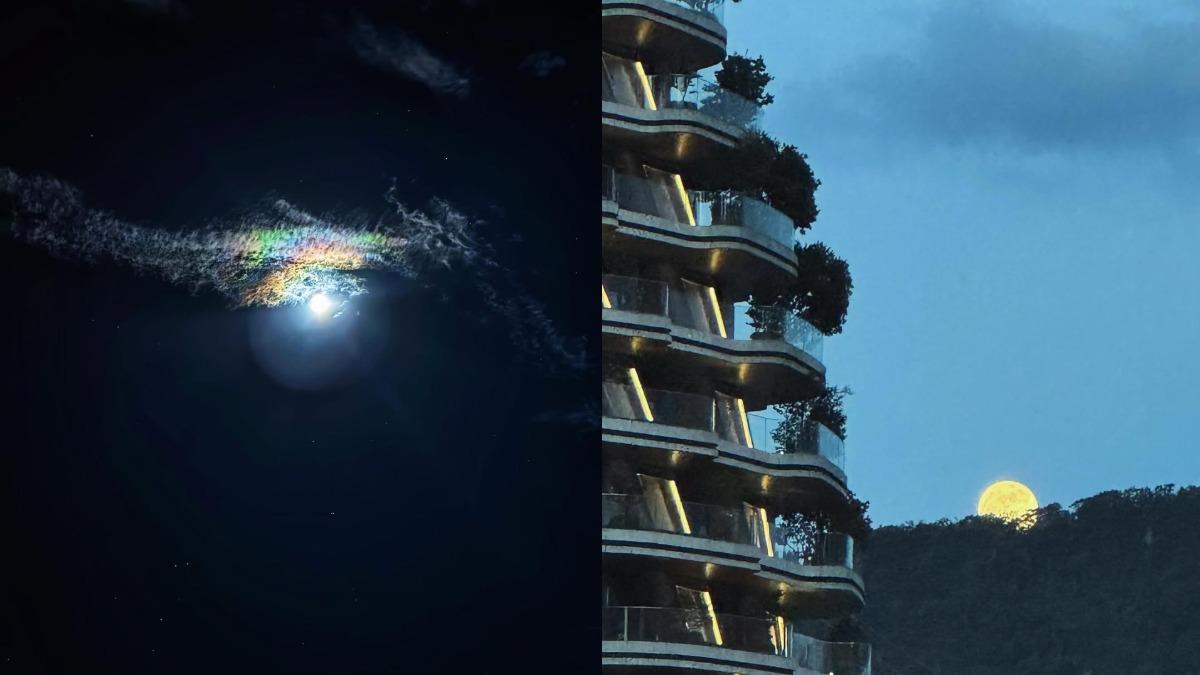 田馥甄搶先捕捉草莓月亮的奇幻畫面。（圖／翻攝自田馥甄IG）