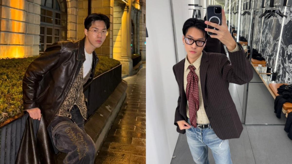 鄧佳駿長相帥氣，身高更有180公分。（圖／翻攝自Threads）