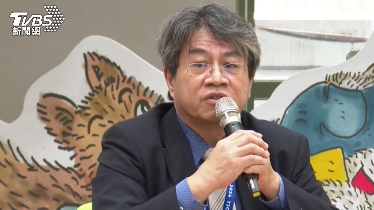 器捐中心董事長李明哲。（圖／TVBS）