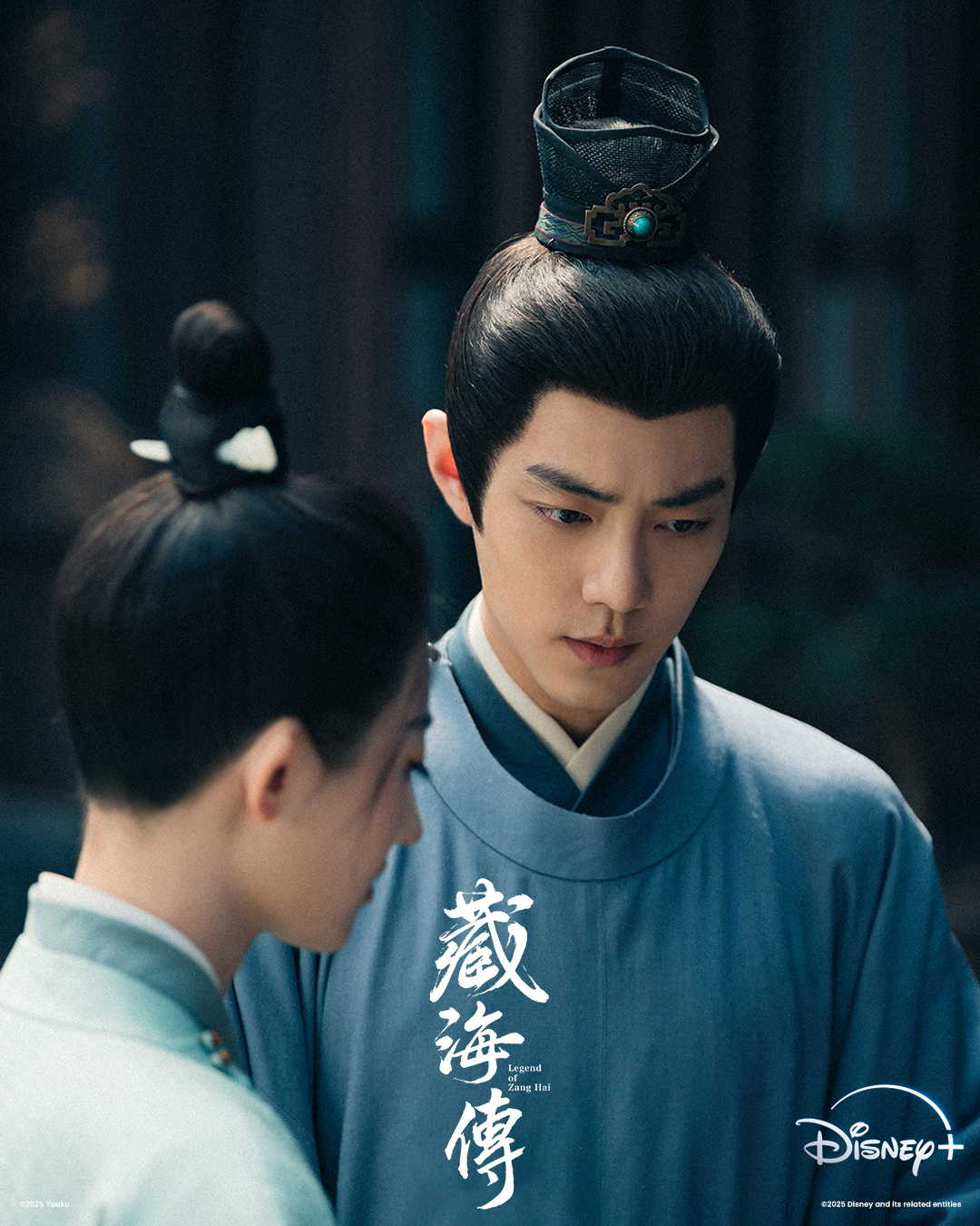 《藏海傳》開播以來，肖戰的顏值、演技及一舉一動都是焦點。（圖／Disney+提供）