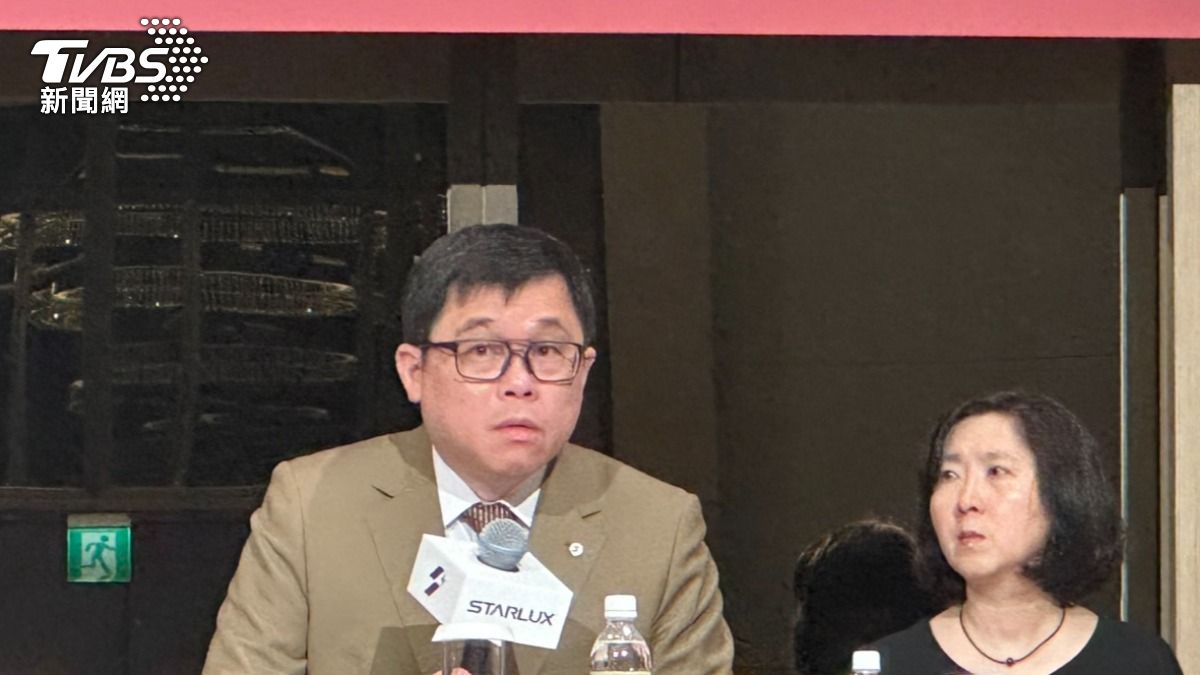 星宇董事長張國煒（左）。（圖／陳昫蓁攝）