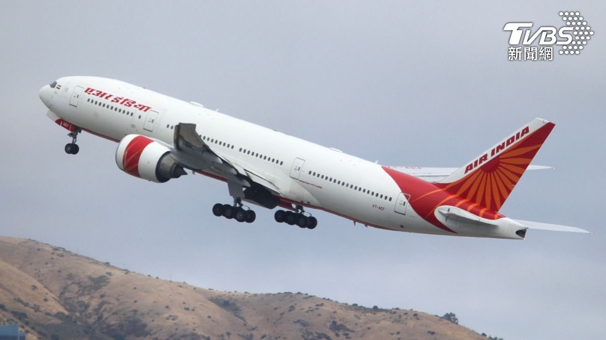 印度航空（Air India）飛安和服務受到批評。（圖／達志影像Shutterstock）