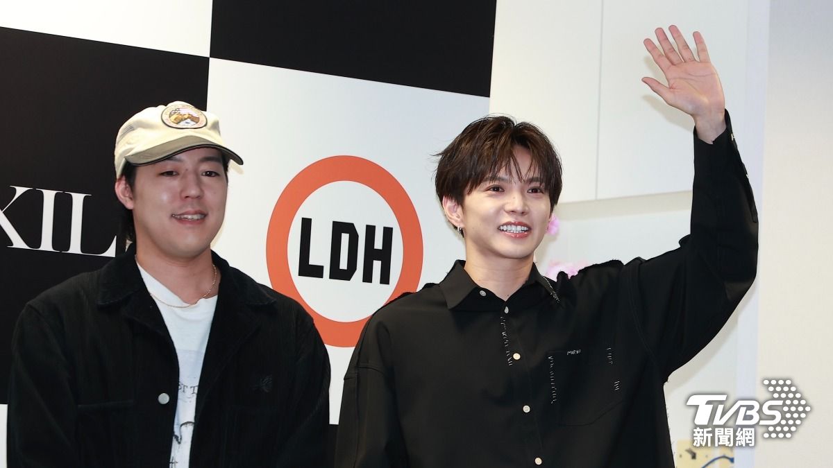 世界（左）、佐藤大樹睽違多年再度來台。（圖／黃城碩攝）