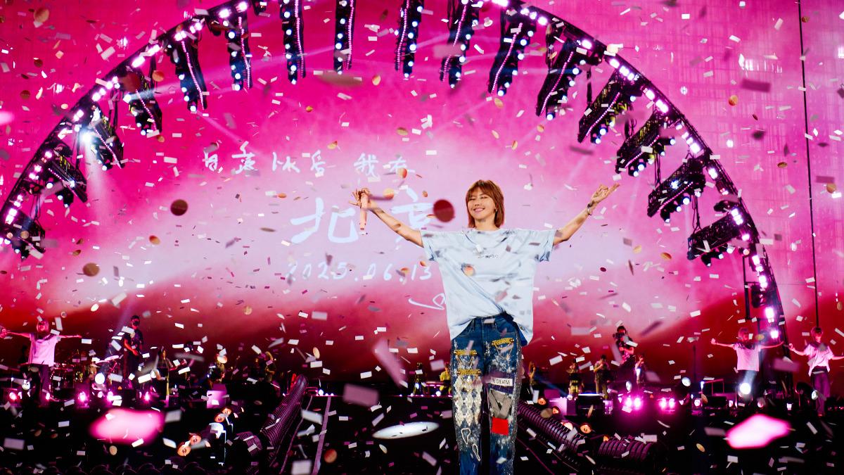 孫燕姿高歌〈我的愛〉等好歌，掀起全場大合唱。（圖／Make Music提供）