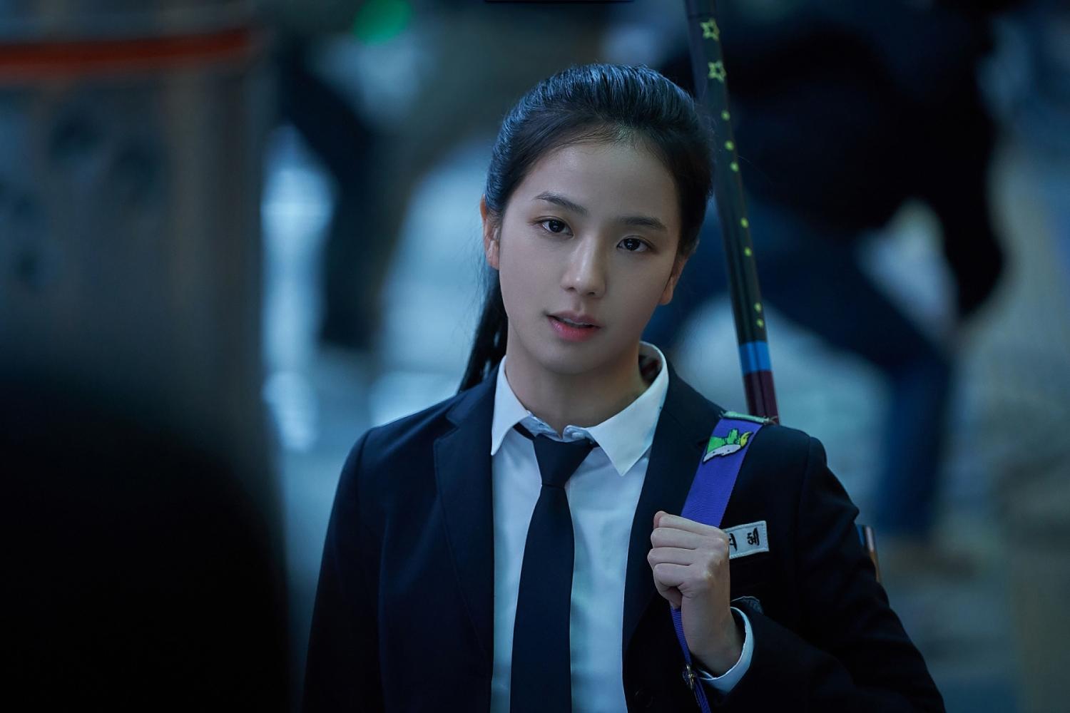 JISOO飾演李智慧，頗受歌迷關注。（圖／采昌國際多媒體提供）