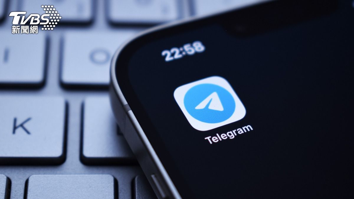 通訊軟體telegram。（示意圖／shutterstock達志影像）