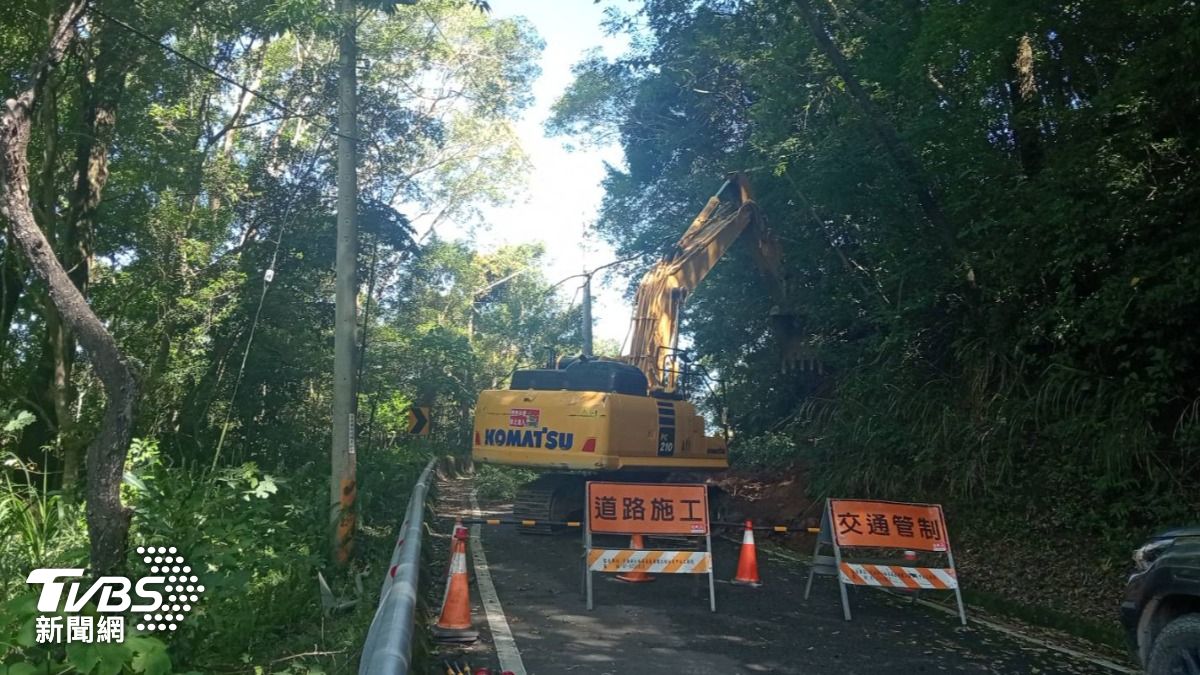 預計6月17日下午5點搶通。（圖／TVBS）