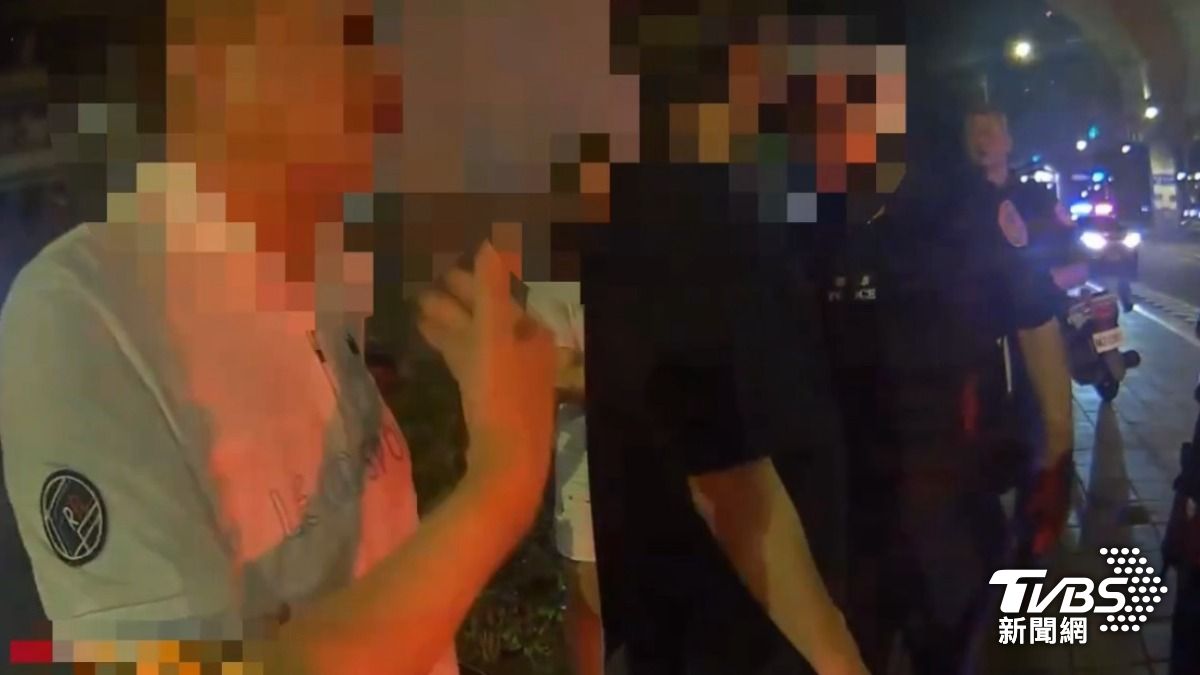 江男表示是鄭男先打他的。（圖／TVBS）