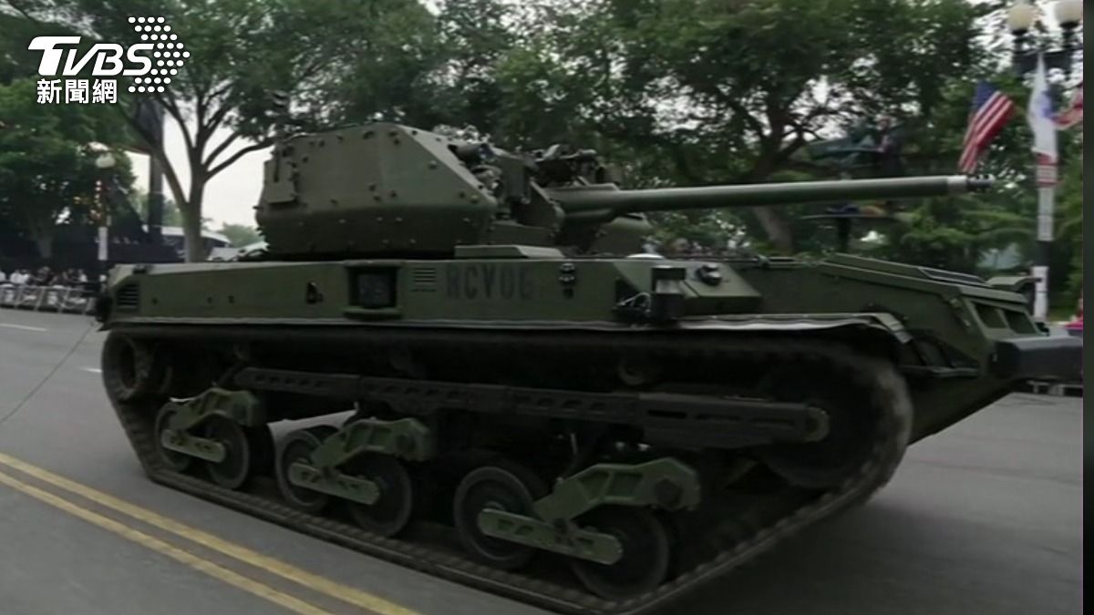 美陸軍250年閱兵秀華府登場 機器狗.M5無人戰車吸睛