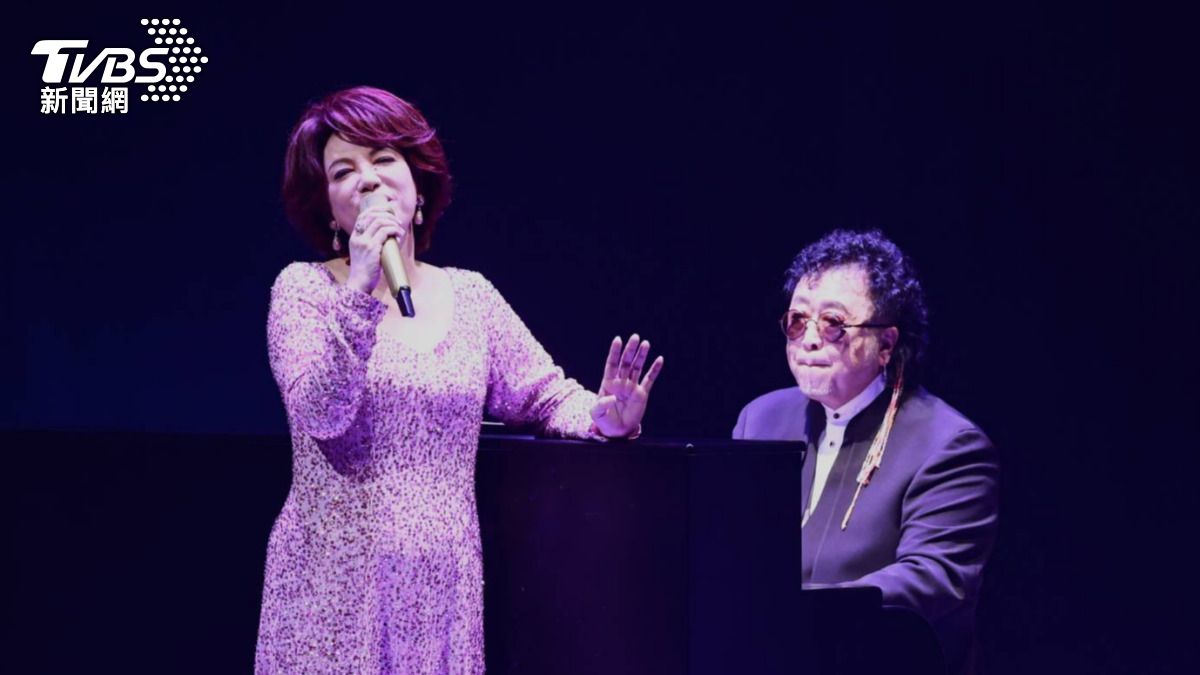 蔡琴睽違20年邀音樂好友鮑比達合作。（圖／趙世平攝）