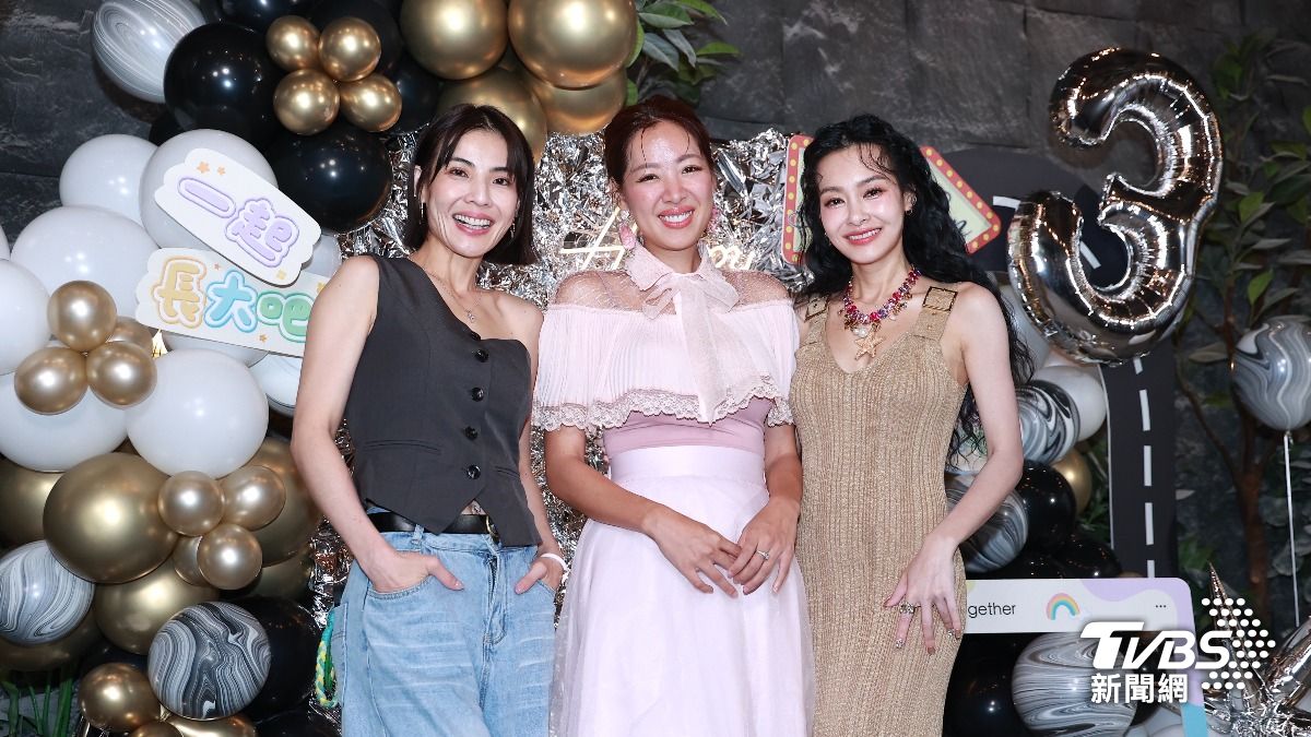 徐小可、劉伊心和王思佳日前出席新節目播出記者會。（圖／黃城碩攝）