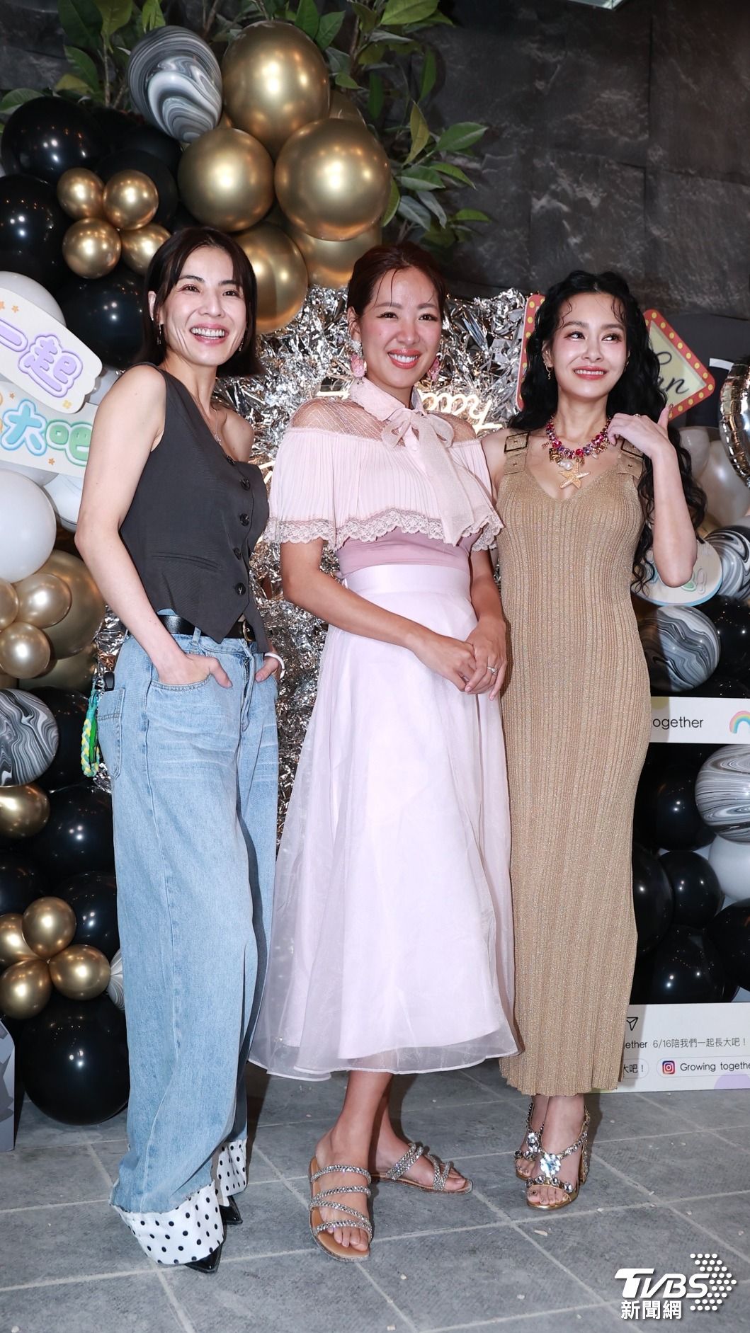 徐小可、劉伊心和王思佳日前出席新節目播出記者會。（圖／黃城碩攝）