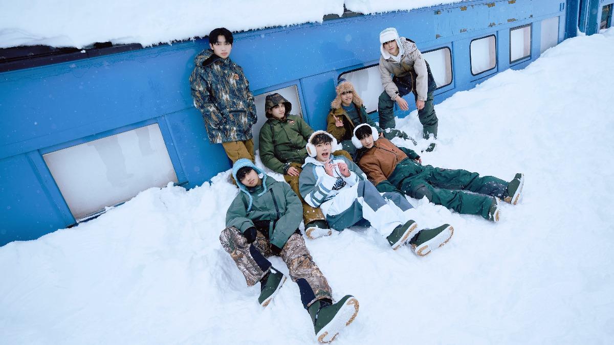 F.F.O代言滑雪品牌。（圖／踢帕娛樂提供）