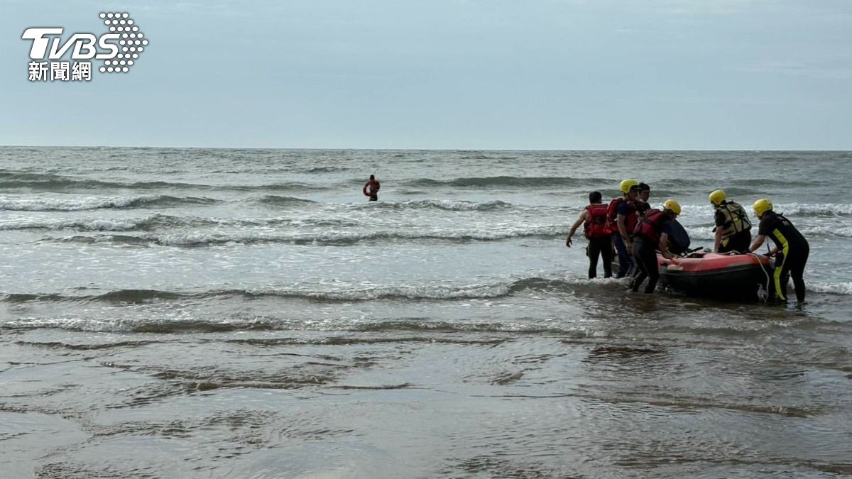 沙崙海水浴場今傳溺水意外　同行女目睹法籍男遭海浪捲走