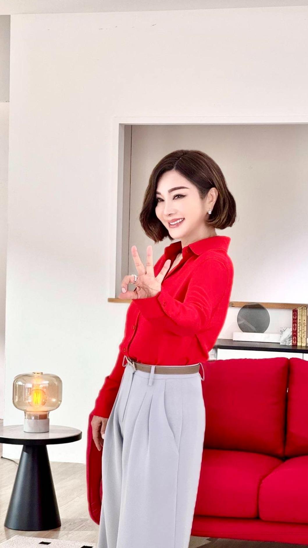 陳美鳳「緣分該來的時候自然會來」。（圖／民視提供）