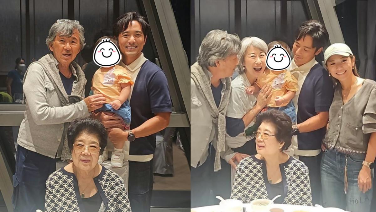 林子祥攜妻三代同堂！葉蒨文攬繼子愛女超溫馨　高顏值全家福曝
