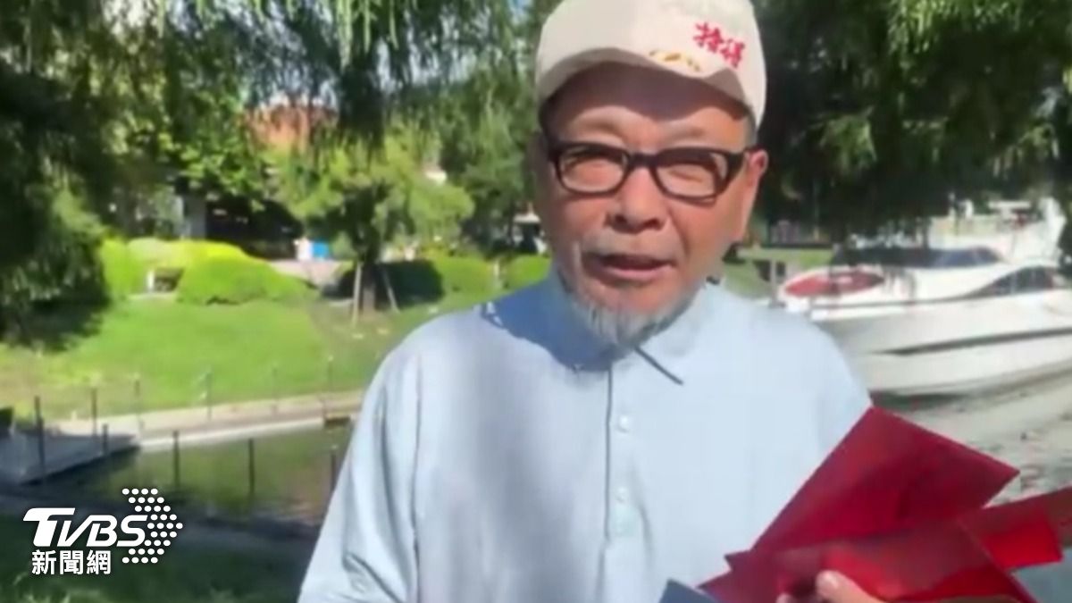 民俗專家廖大乙分享中樂透發財小撇步。（圖／TVBS）