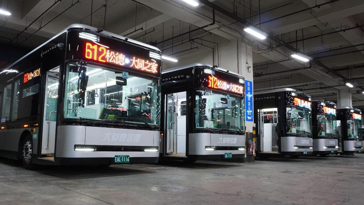 目前全台共有1610輛電動公車掛牌上路。（圖／翻攝自台北市政府官網）