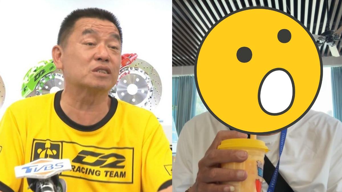 廖老大（廖志賢）號稱「台灣賽車教父」，近日突然現身大陸西安。（圖／TVBS、翻攝自賽車教父廖老大臉書）