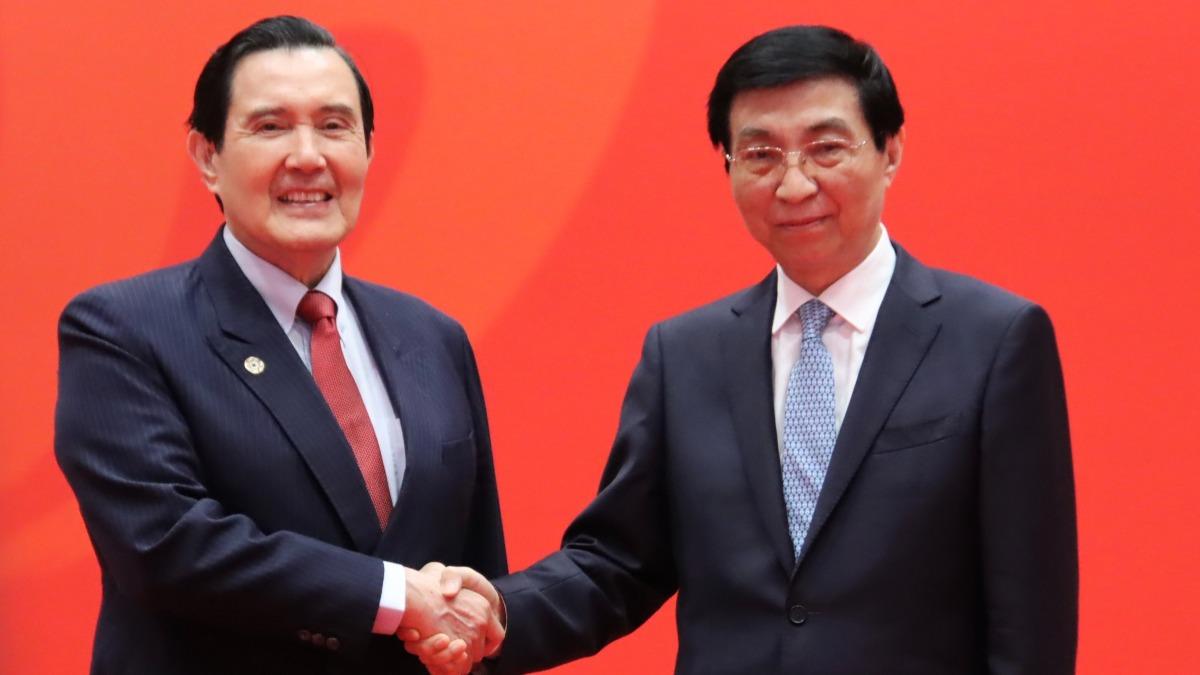 馬英九會王滬寧　綠控「違憲、賣台、誤國」3罪難辭其咎