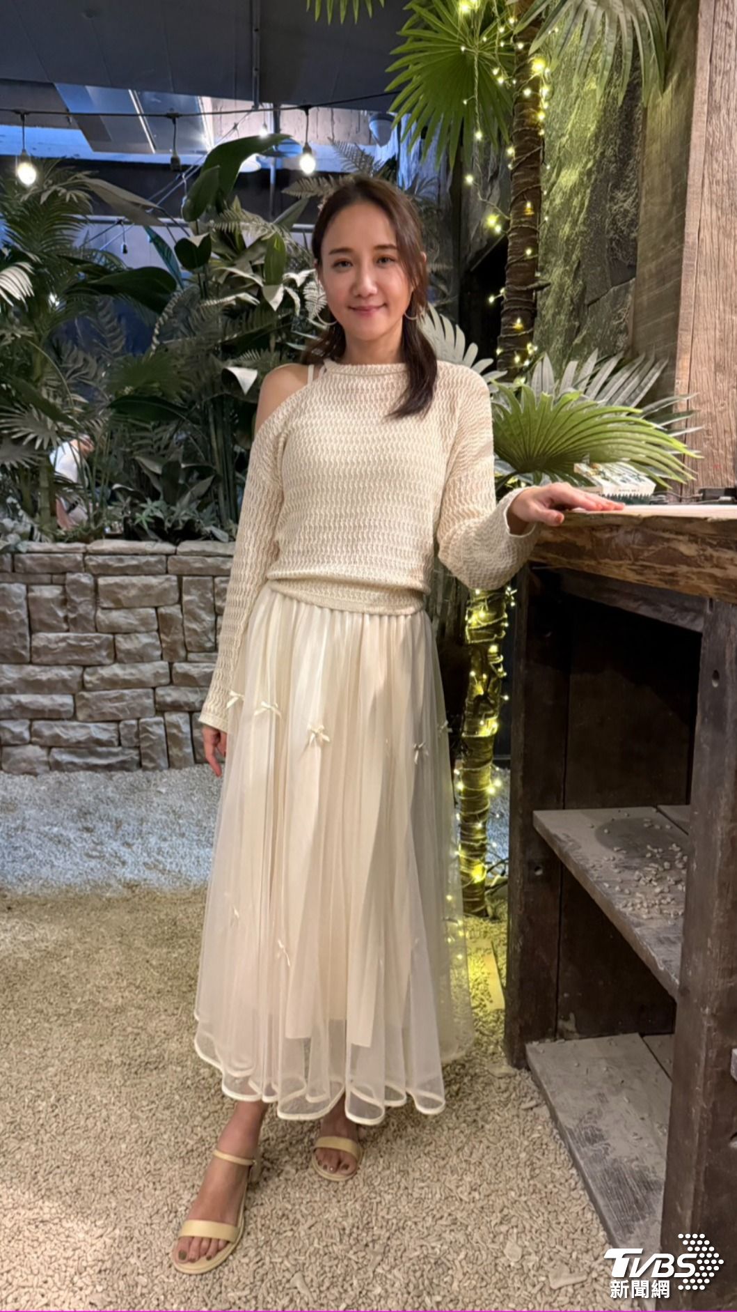 何妤玟保養得宜,看不出實際年齡。(圖/林彥君攝)