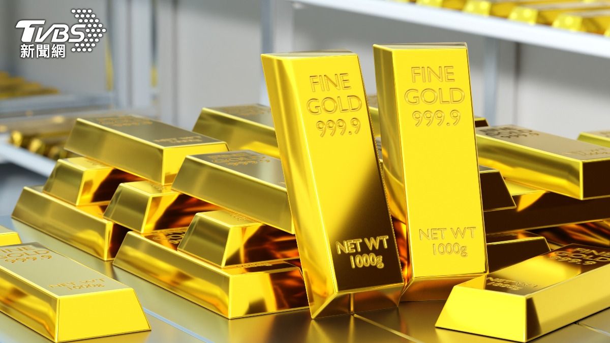 黃金價格在今年4月一度觸及每盎司3,500美元的歷史新高價。(示意圖/達志影像shutterstock)