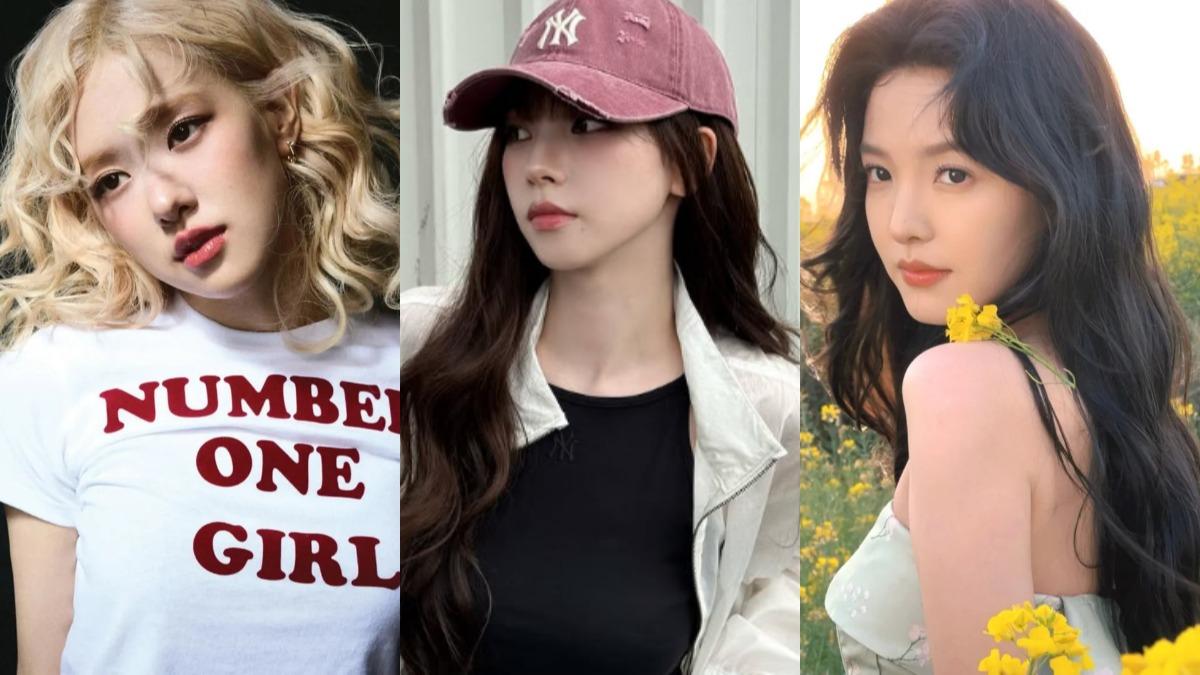 2025最受歡迎的燙髮趨勢TOP10。（圖／翻攝自Rosé、KARINA、章若楠IG）