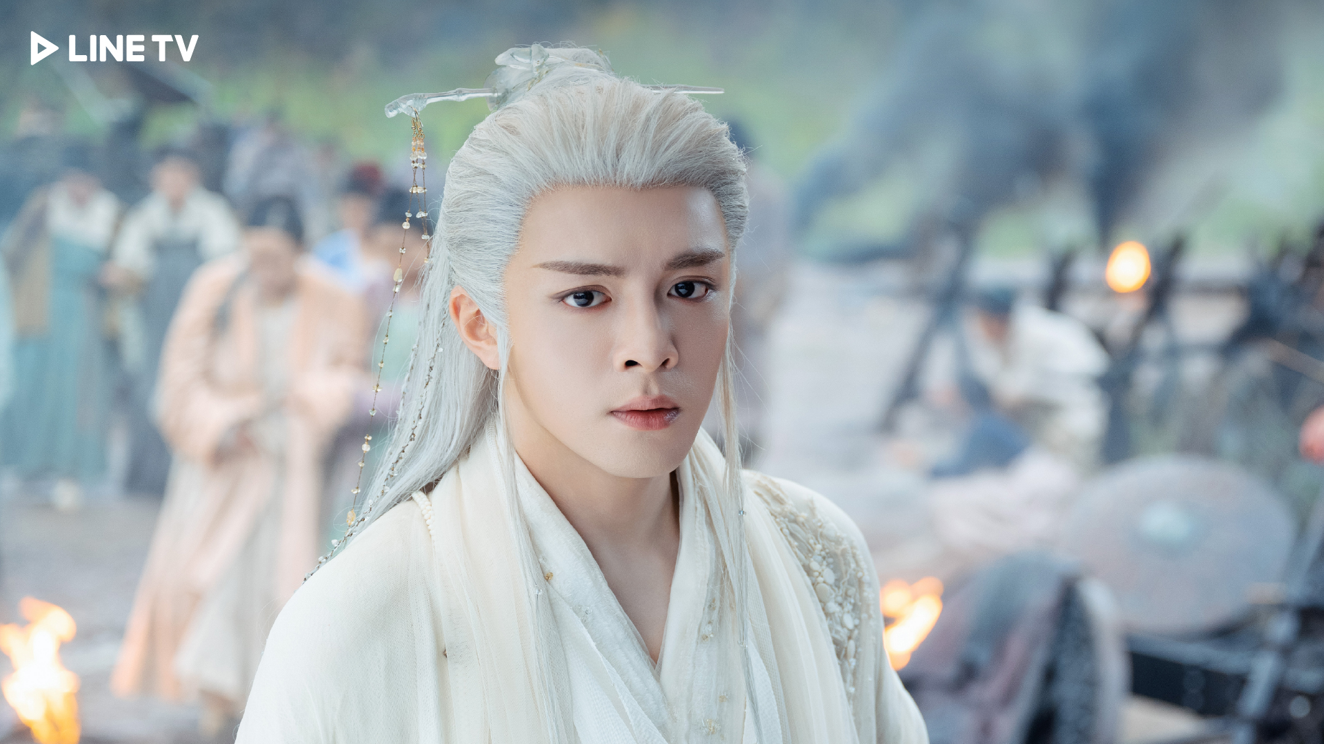 曾舜晞在《臨江仙》飾演「大成玄尊」白九思。（圖／LINE TV提供）