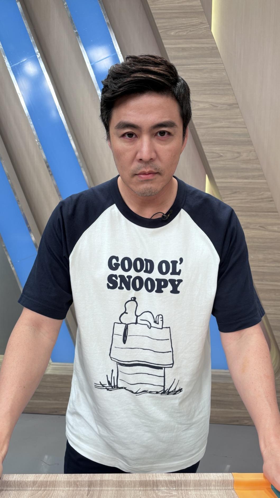 劉至翰說自己有遺傳青光眼。（圖／民視提供）