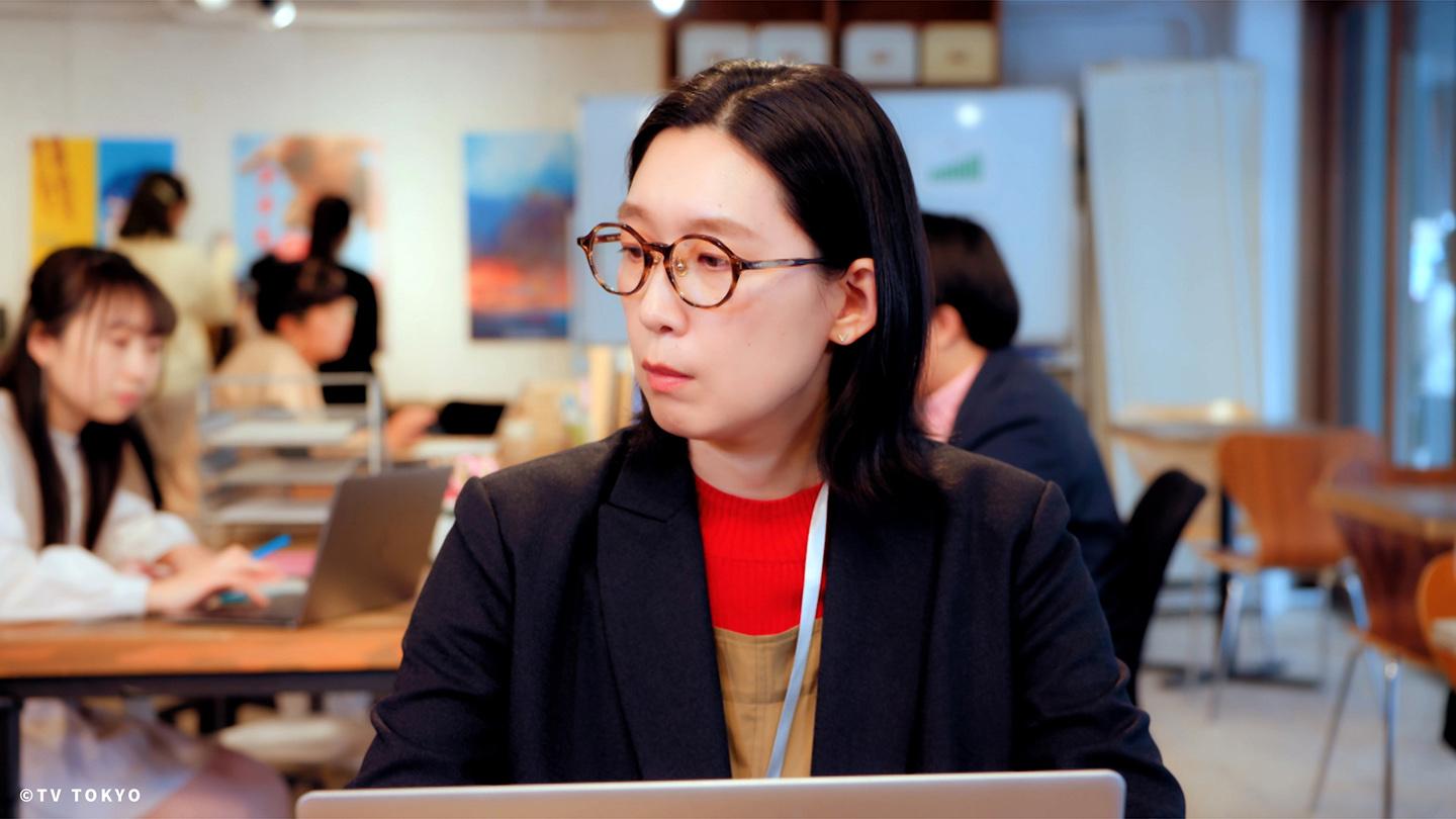 江口德子飾演的五月女惠坦言迷上台灣旅遊，幾乎每個月都進行一趟台灣獨旅。（圖／Hami Video提供）