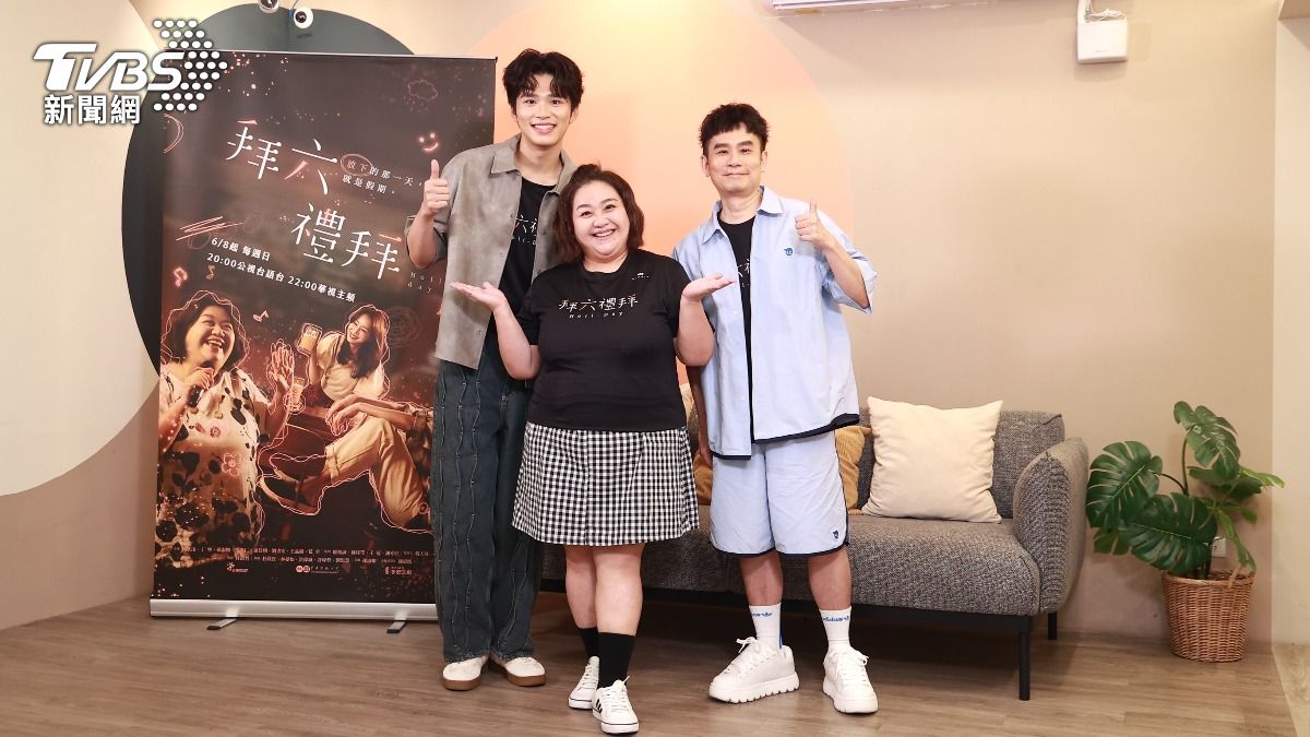 王品澔(左)差點被杜政哲(右)換角。(圖/黃城碩攝)