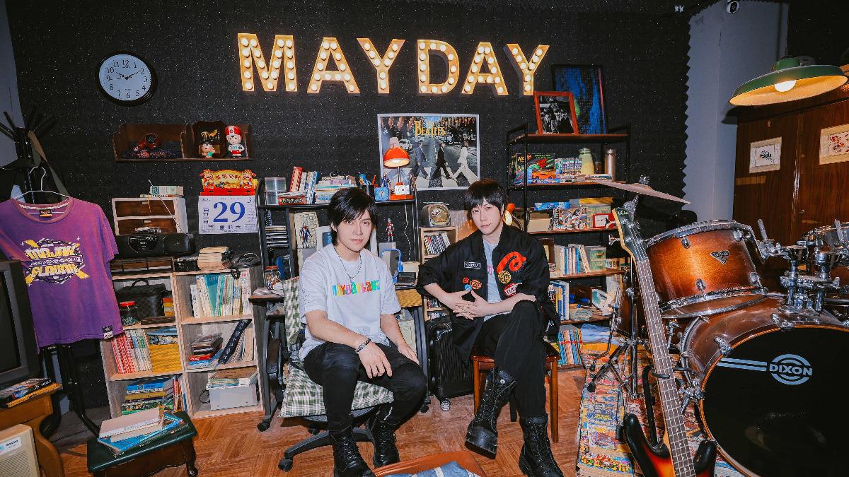 怪獸房間是五月天的第一個練團室，在特展裡也如實呈現。（圖／相信音樂提供）