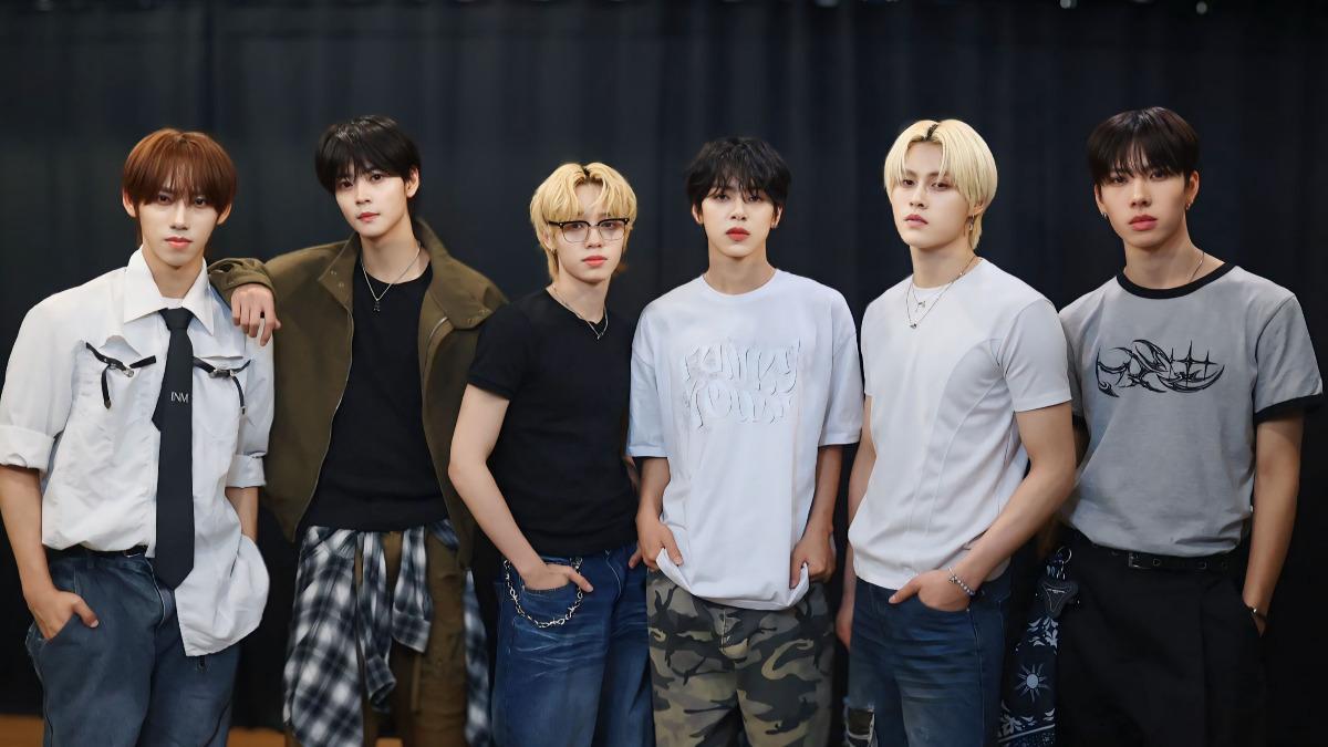 彭义翔(左起)、王學駿、D'OM帝翁、陳麒文、美祥、陳柏佑熬過密集受訓。(圖/天空娛樂提供)