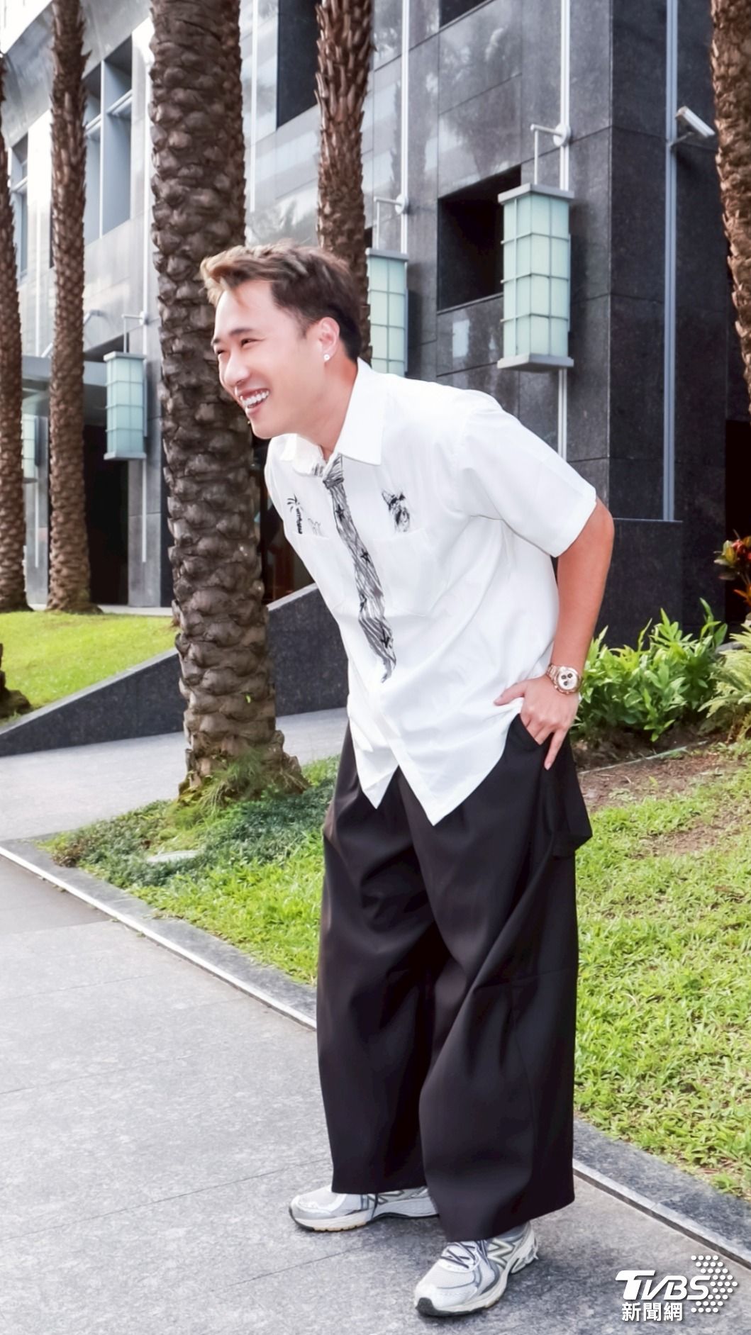 余祥銓當人夫後更穩重了。（圖／趙世平攝）