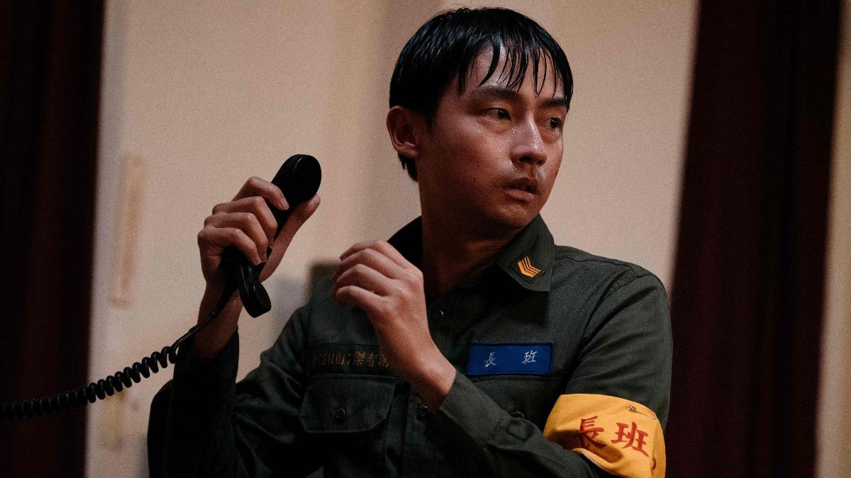 大鶴透露自己因為氣胸被驗退，因此無法當兵，這次演出《閩江船事件》能夠彌補沒有當過兵的遺憾。（圖／沉默老兵電影提供）