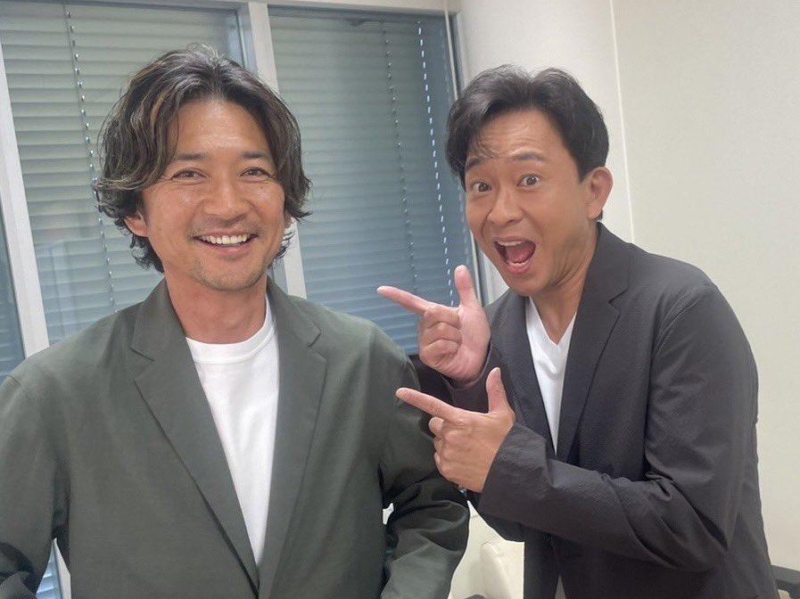 城島茂(右)跟國分太一都在官網上道歉。(圖/翻攝自tokioinc_taichi推特)