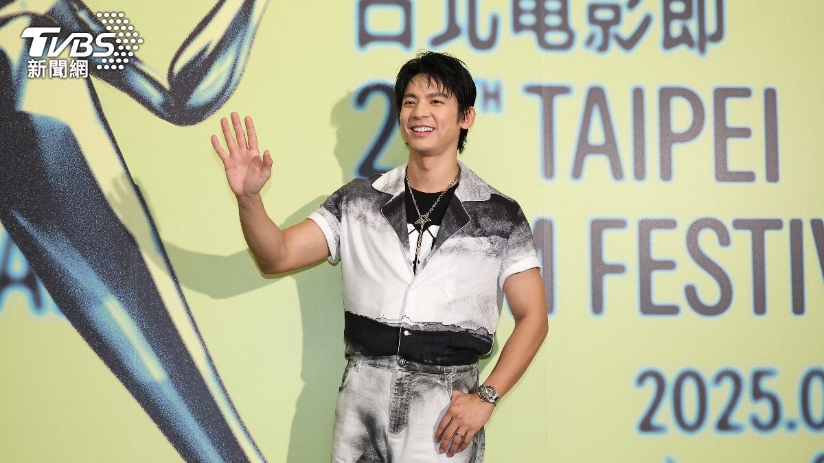 林柏宏主演《96分鐘》首映。(圖/記者張哲鳴攝)