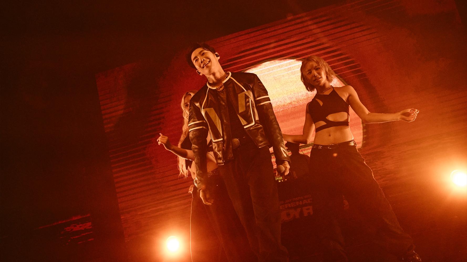 Jay Park的演出辣翻全場，現場猶如化身夜店。（圖／Live Nation Taiwan提供）