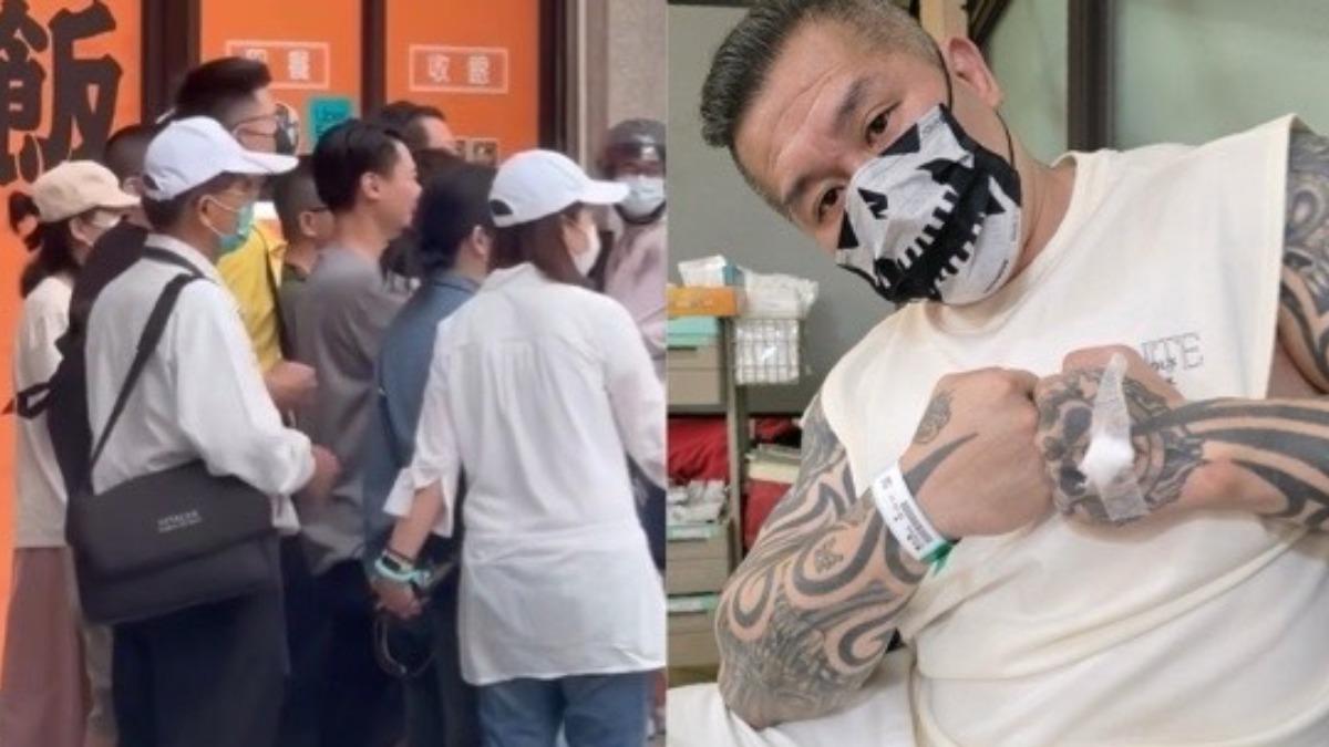 館長赴中國發了，粉絲整團包車「捧場買便當」。（圖／翻攝自飆捍臉書）